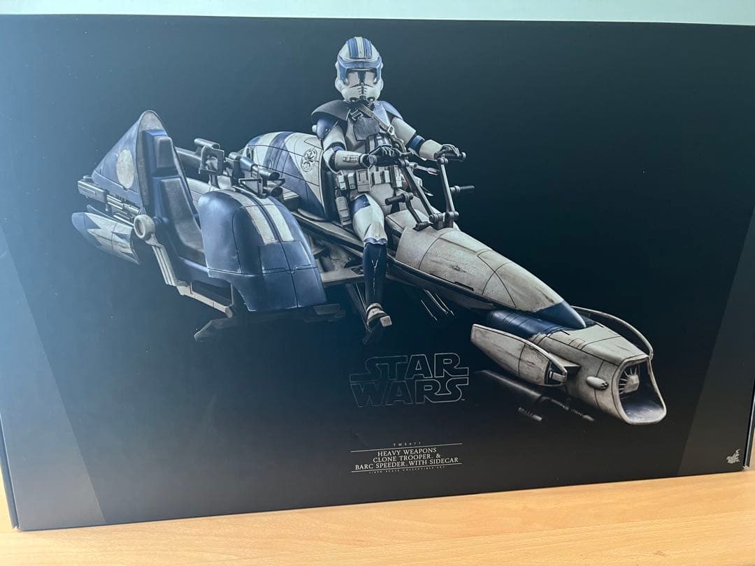 あ*ゝ様 ヘビーウェポン・クローン・トルーパー＆ＢＡＲＣスピーダー　　ホットトイ