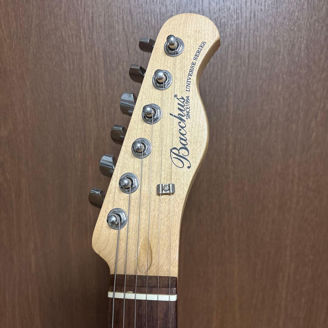 Bacchusテレキャスタータイプ キャンディアップルレッド