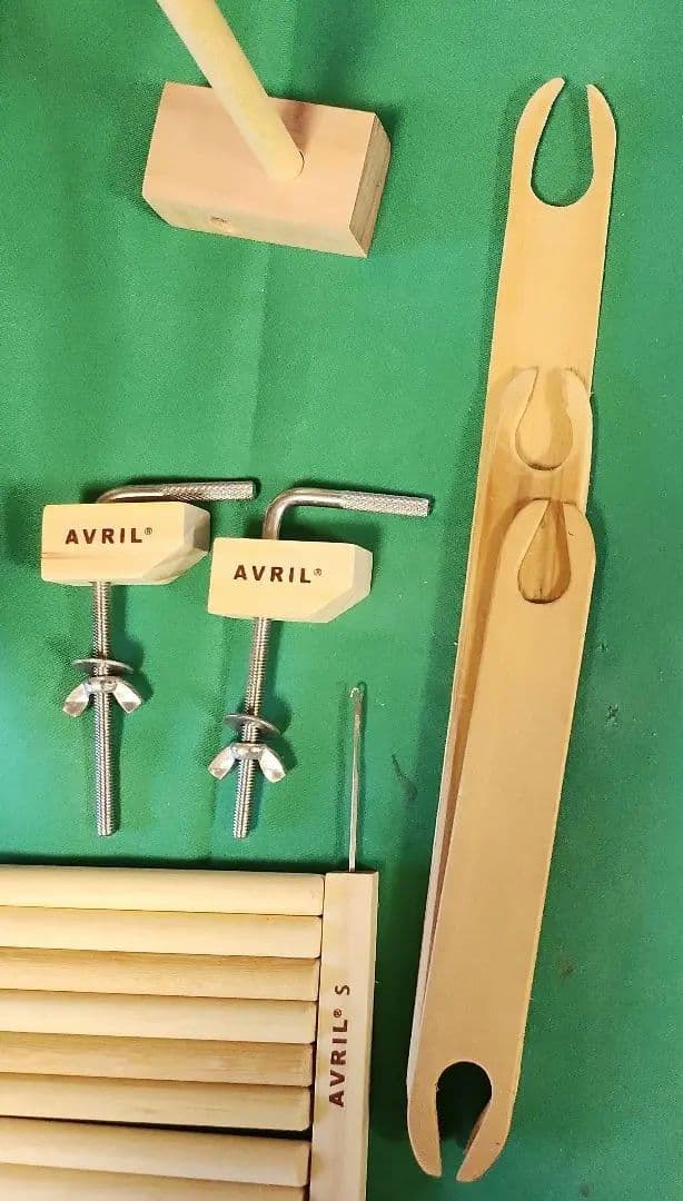 naoko 　機織り機　卓上織り機　Loom 30用ヘドルが使える