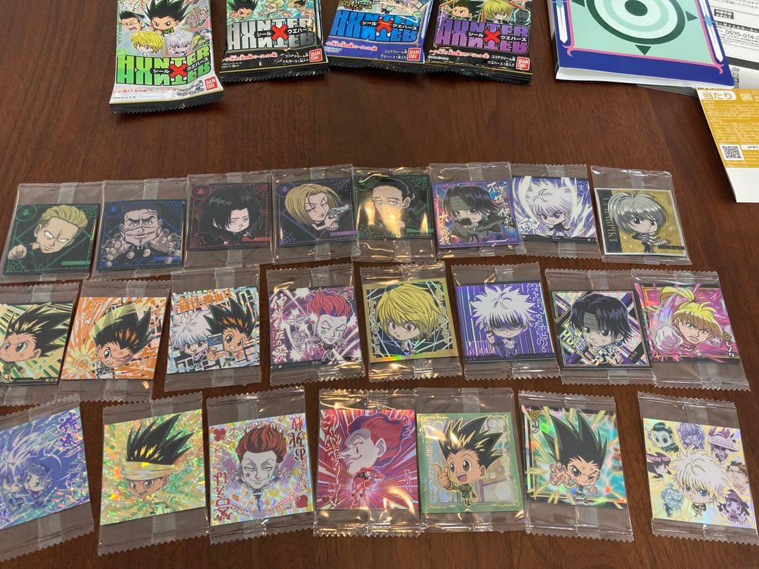 HUNTER×HUNTERシールウエハース　まとめ売り　超レアなど多数　当選品付