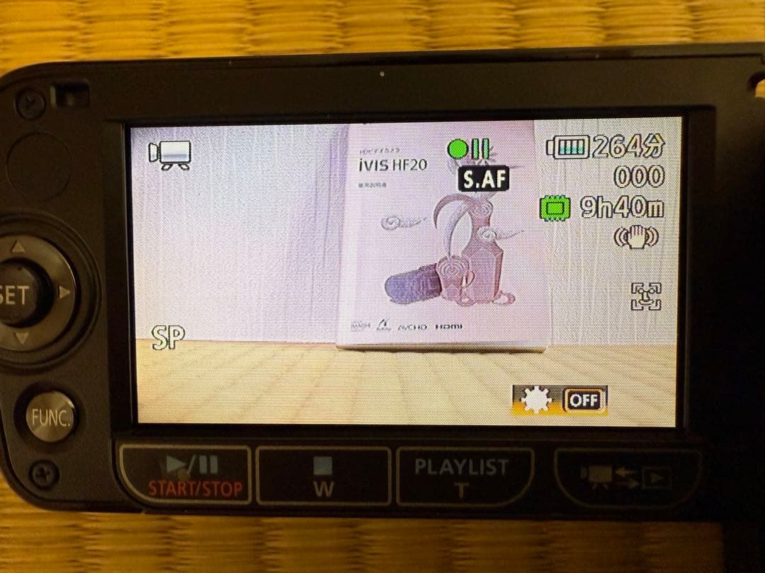 Canon ビデオカメラ　HF20 2009年モデル