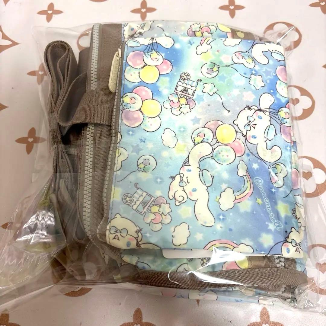 レスポートサック サンリオシナモロールボタニカル ボストンバッグ