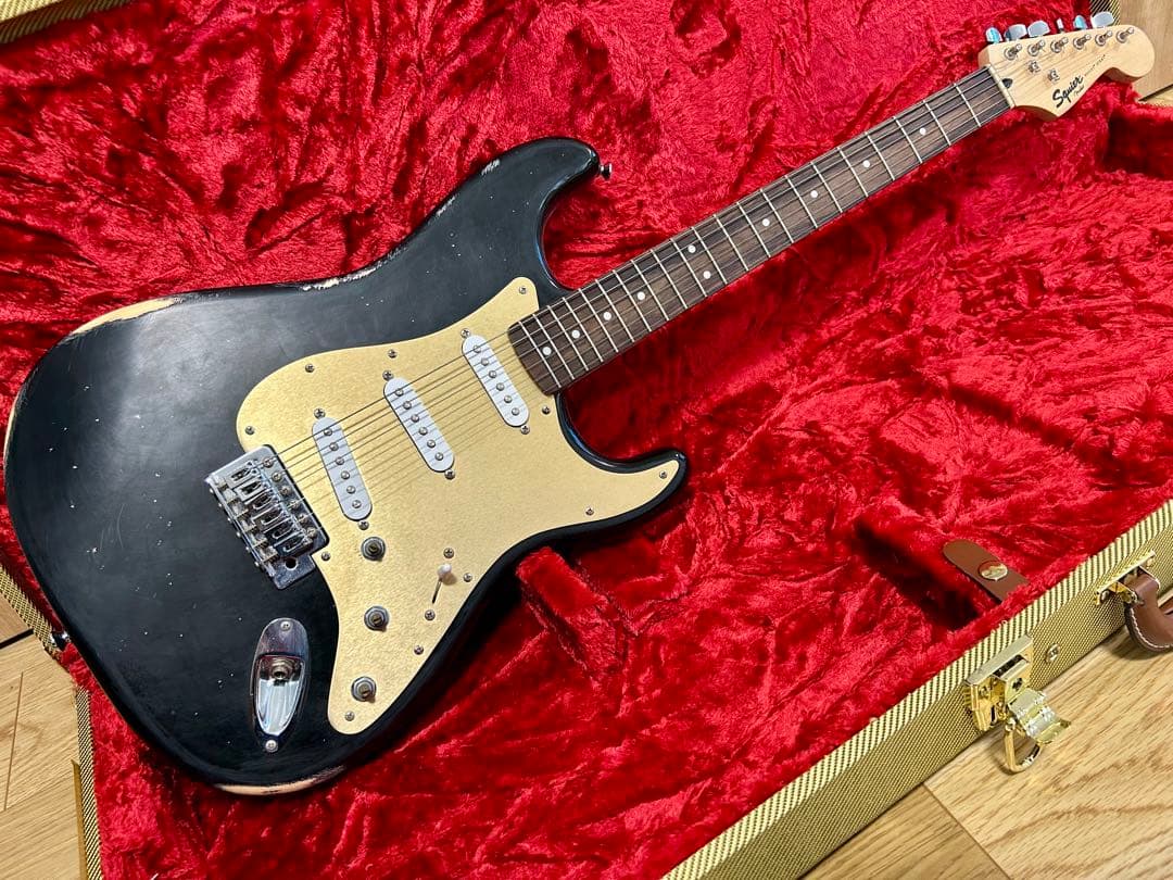 【ジャンク】SQUIER Bullet Strat Black Squier Bullet Strat - Black | Sweetwater