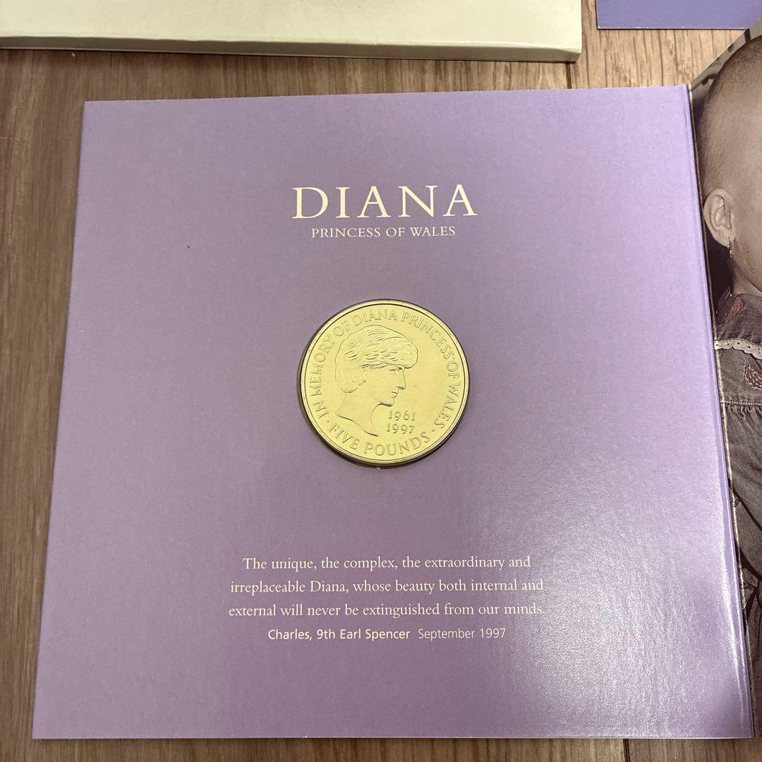 ダイアナ妃 メモリアルコイン 1997年発行 - メルカリ
