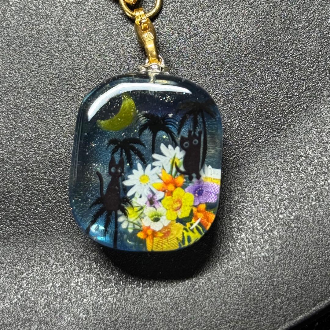 〜fairy様〜 レジンキーホルダー　【海機関車】