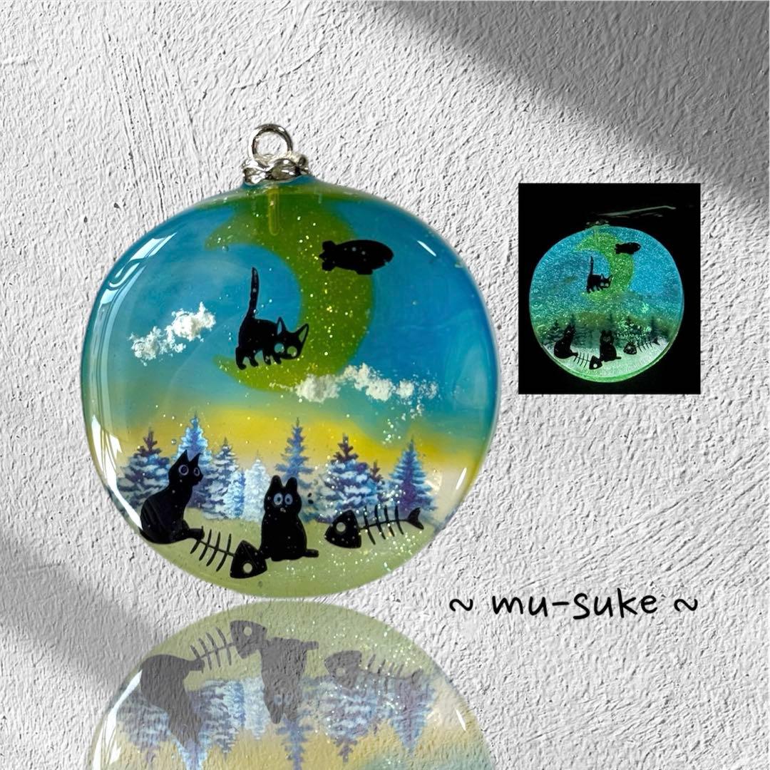 〜fairy様〜 レジンキーホルダー　【海機関車】