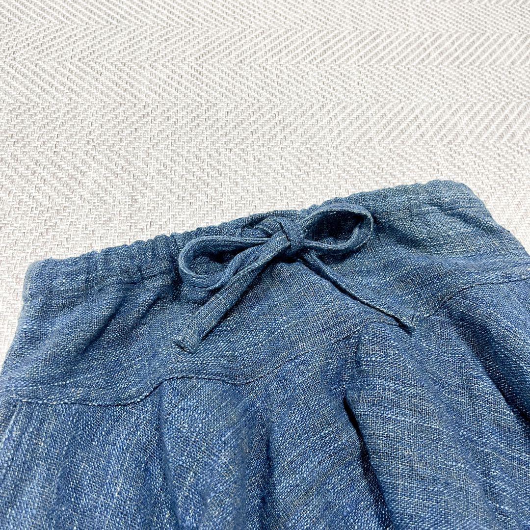 うさとの服 フレアスカート 八角形 ネイビー ポンチョ