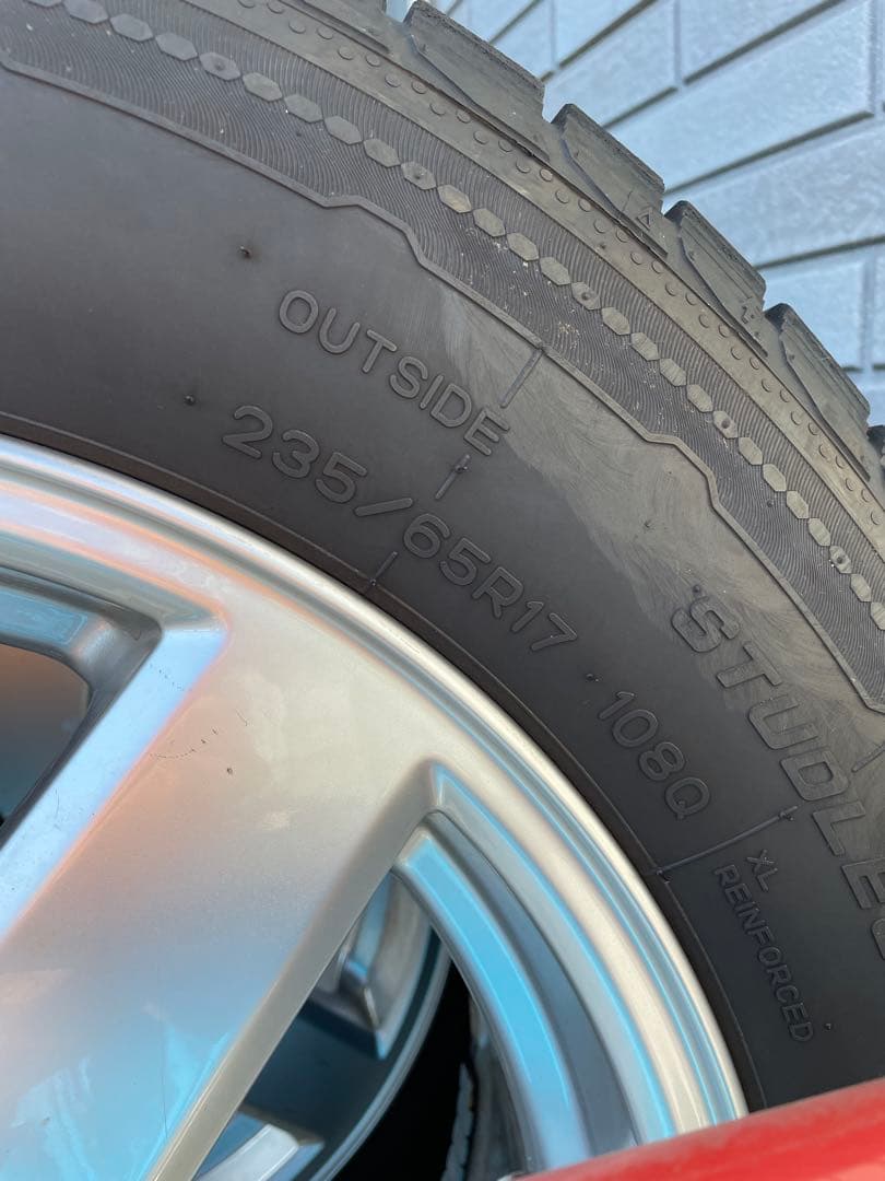 ボルボ ホイールとスダットレスタイヤ4本セット