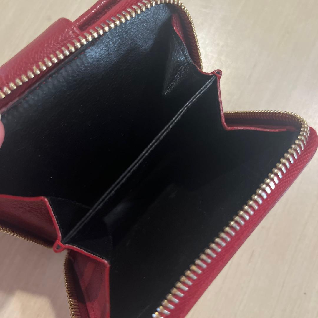 YSL レザー 二つ折り財布