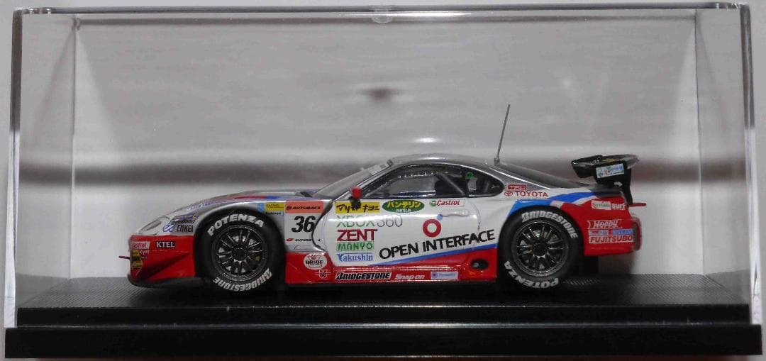 ミニカー OPEN INTERFACE TOM'S SUPRA SUPER GT 2005