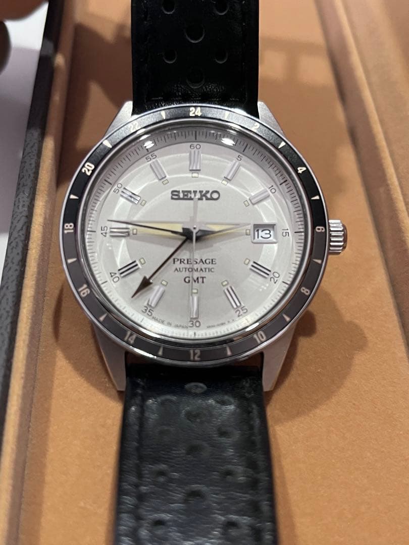 未使用品　SEIKO PRESAGE SARY231 GMT プレサージュ