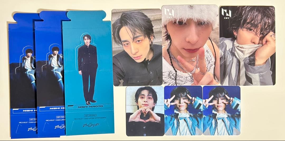 INI 西洸人 トレカ まとめ売り INI 西洸人 ラントレ・封入・特典トレカ