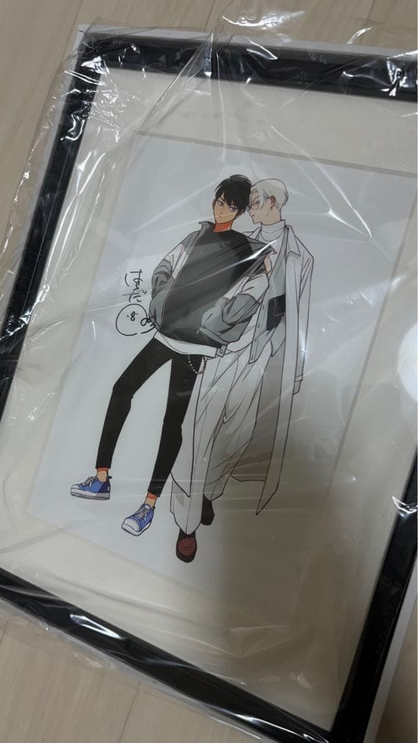 未使用】はらだカラーレシピサイン入り複製原画ハッピークソライフやたもも