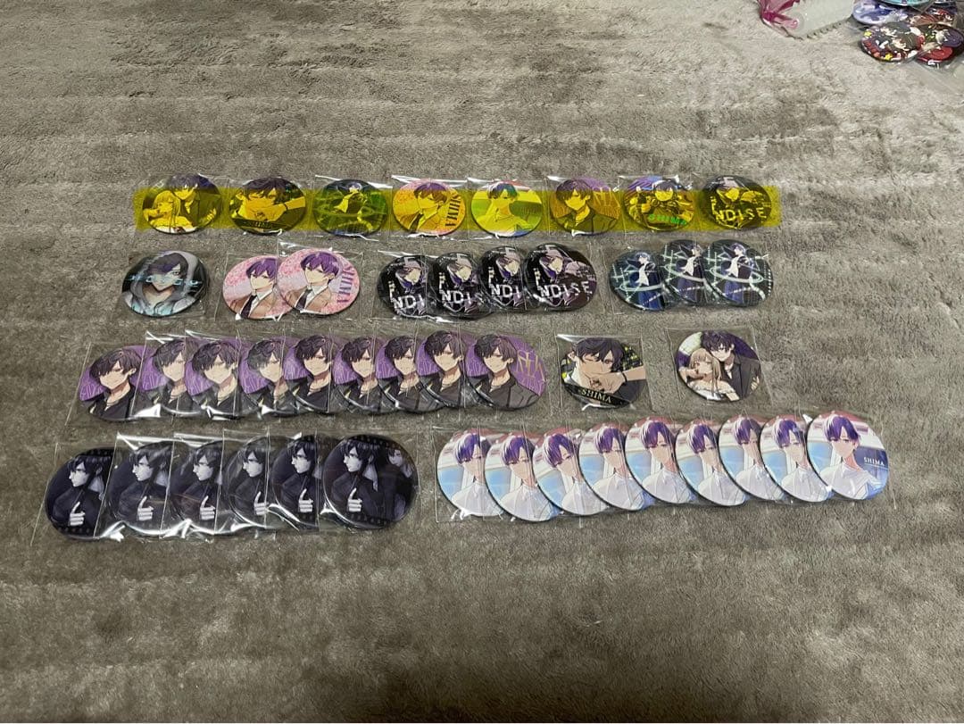 志麻 缶バッジ セット売り(組み合わせ自由)