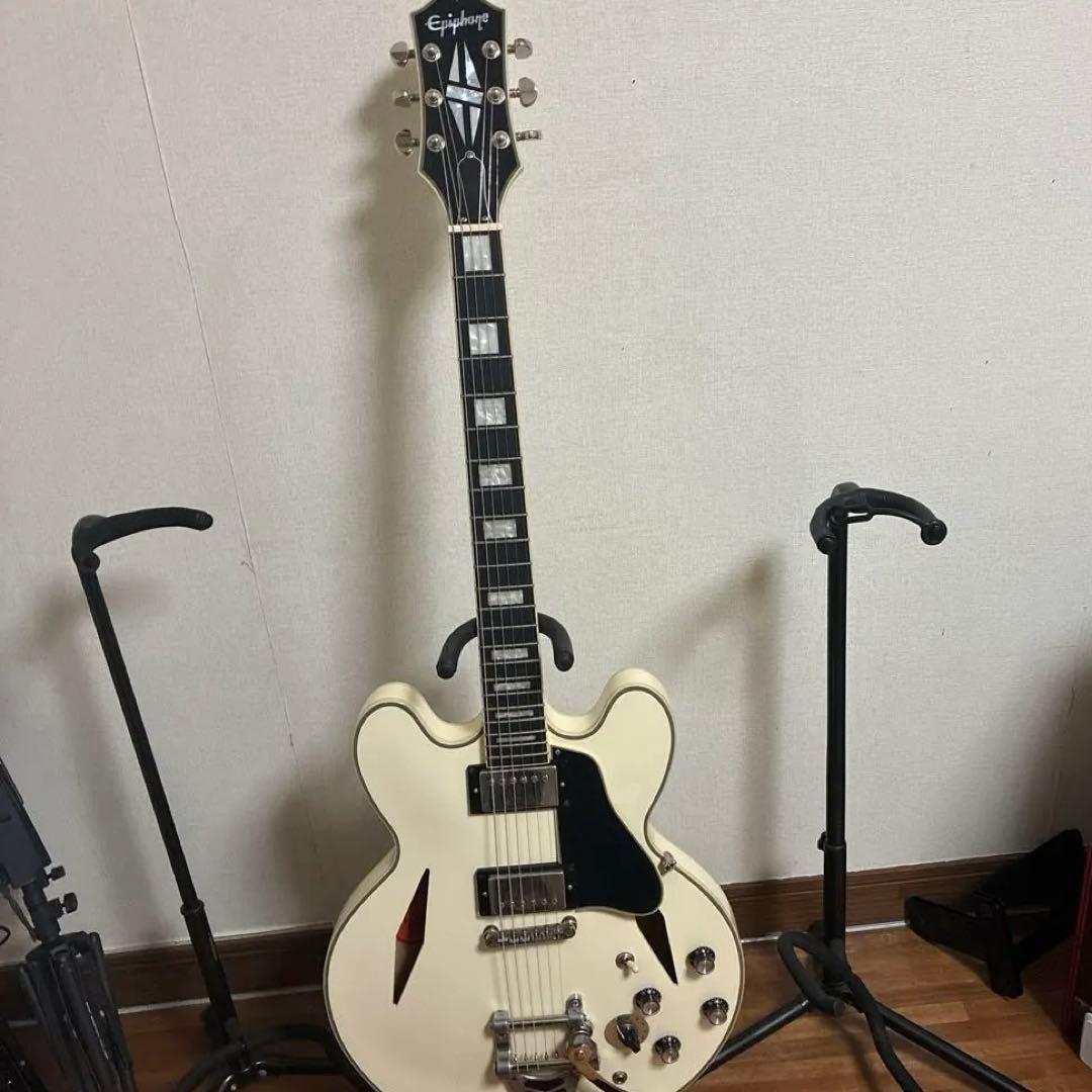 お*る様 値下げしています。Epiphone 生方真一 ES-355Ver.02 Epiphone Shinichi Ubukata ES-355 Ver.02 Pelham Blue エレキギター