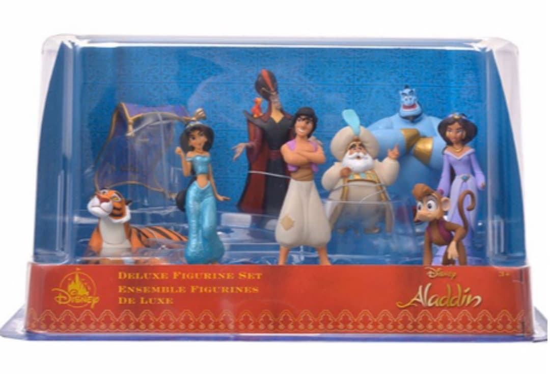 新品☆Disney ディズニー アラジン フィギュアセット ディズニープリンセス