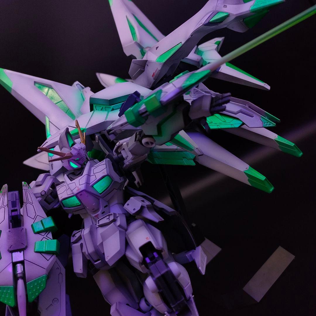 閃光のハサウェイ　ペーネロペー　hg　塗装完成品　1号機覚醒カラー　ガンプラ