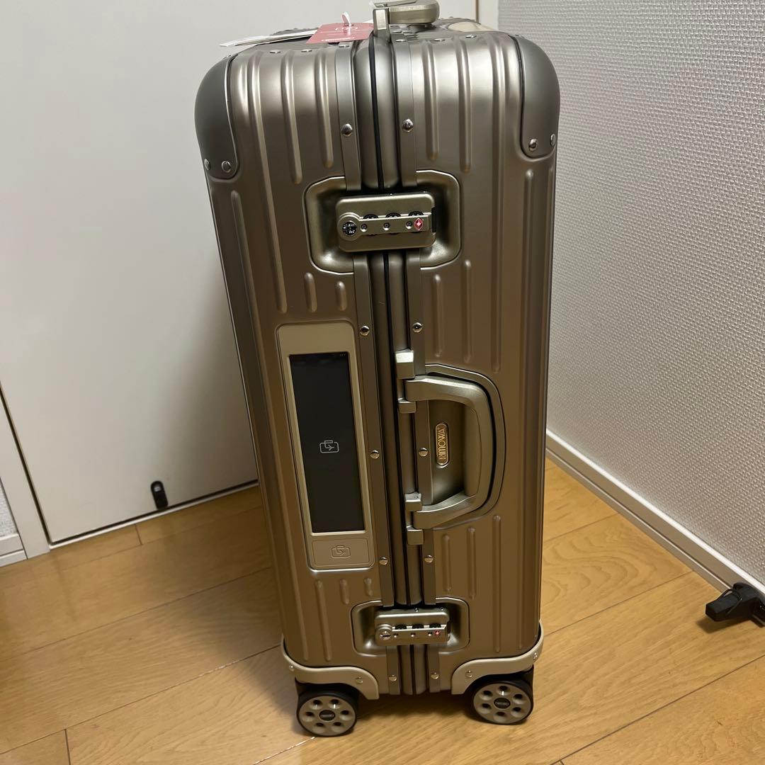 RIMOWA】 リモア トパーズ チタニウム ゴールドスーツケース 63L