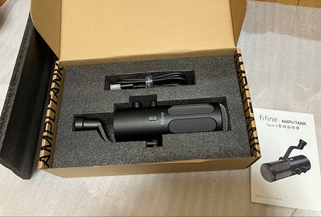 配信機器・PA機器・レコーディング機器 fifine TANK3 Amazon.co.jp: FIFINE ダイナミックマイク USB/XLR接続可能 単一指向性