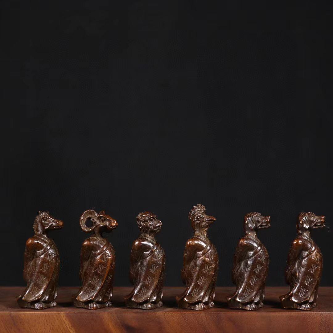 お香立て　香炉　線香立て　インセンスホルダー　干支　十二支 　12体セット