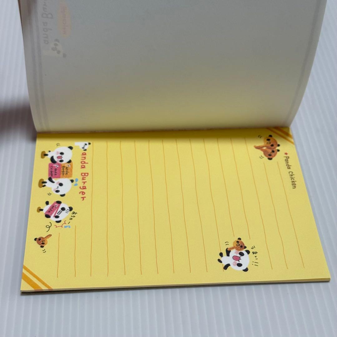 Panda Burger パンダバーガー メモ帳 平成