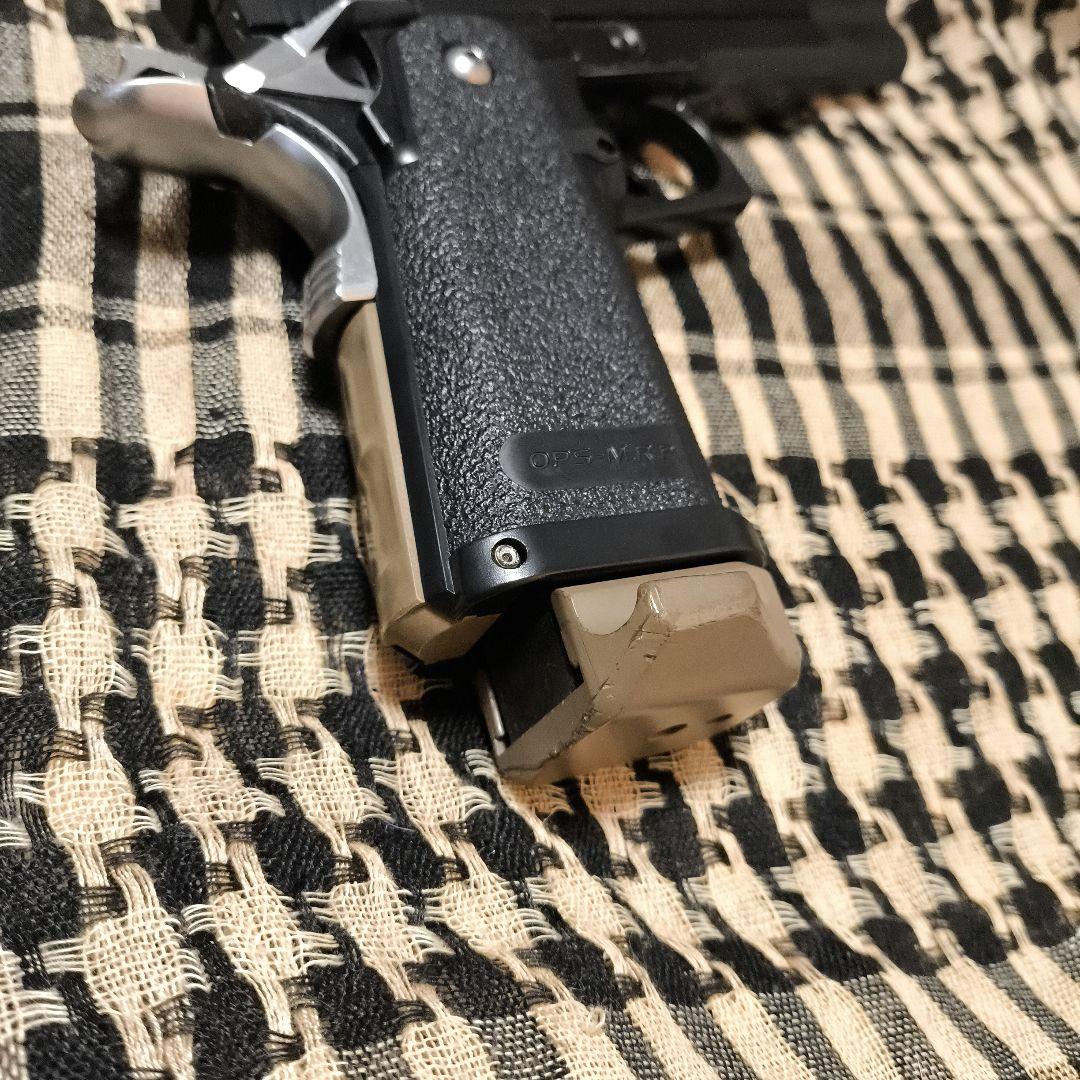 1 東京マルイ製　ハイキャパ5.1カスタム　アウター.インナーバレル　ガスブロ