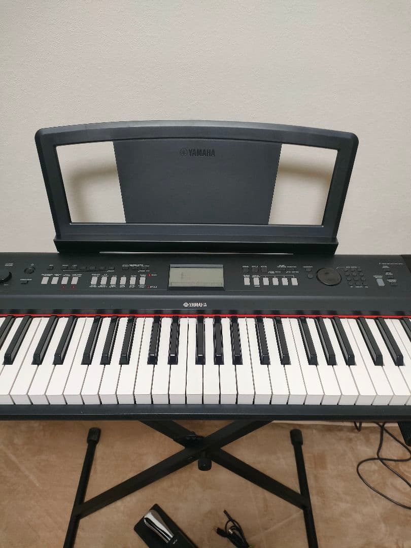 ヤマハ YAMAHA 電子ピアノ 76鍵盤 piaggero NP-V80 - メルカリ