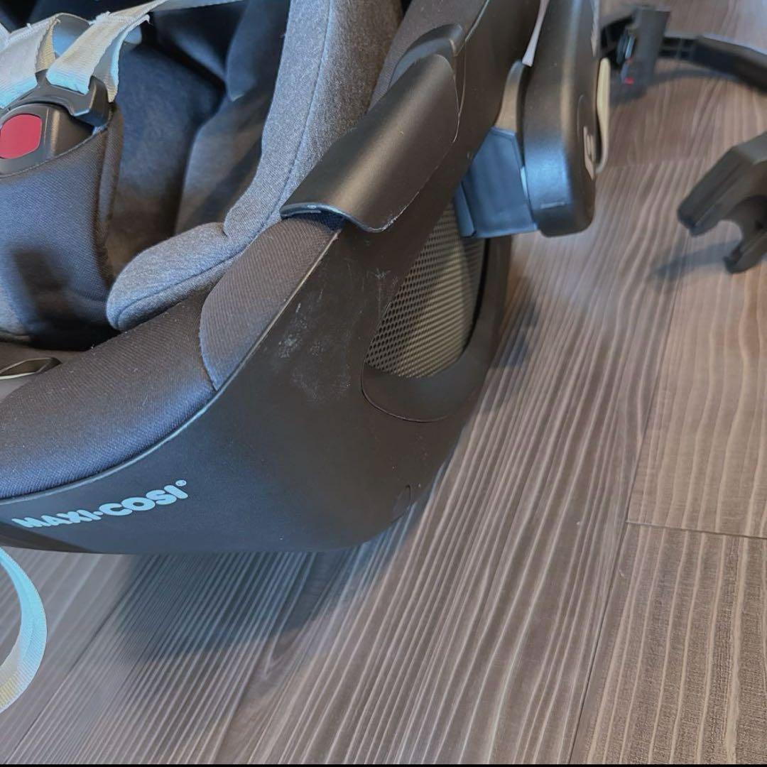 マキシコシ チャイルドシート エアバギー取付アダプター付き