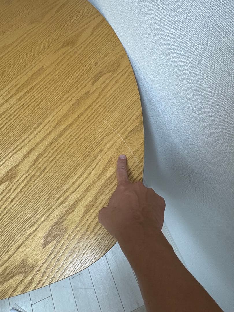 NOCE ノーチェ　ダイニングテーブル 三角形