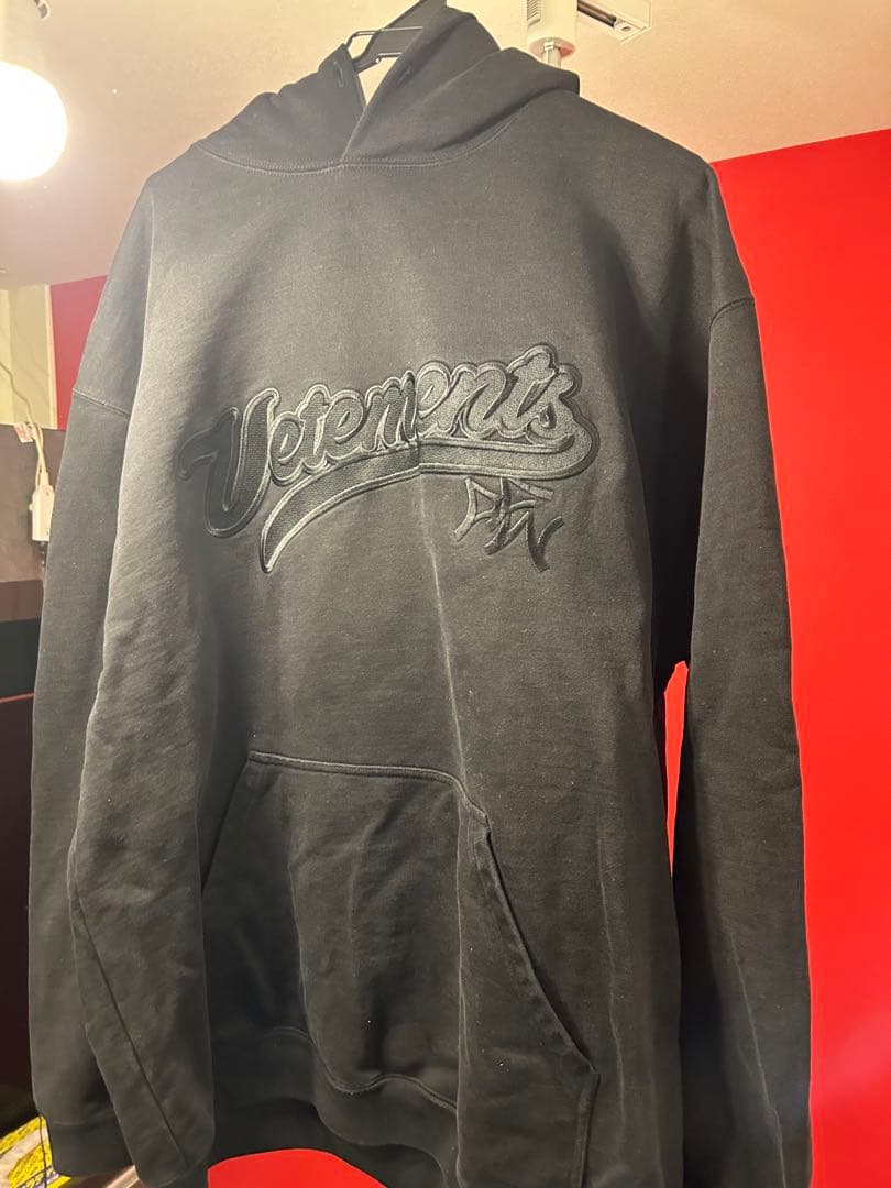 VETEMENTS ヴェトモン ブラックベースボールロゴ vetements ベース
