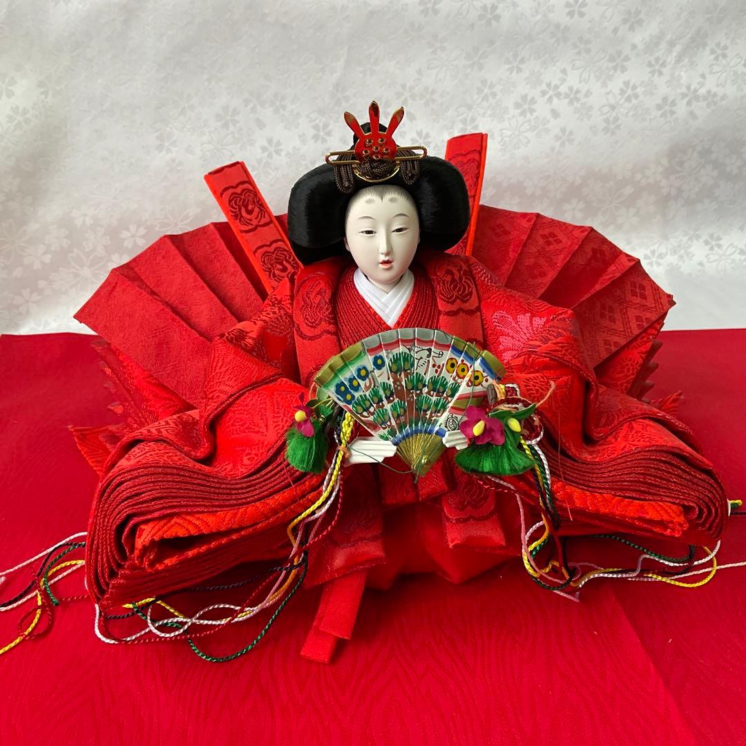 還暦祝い雛人形　還暦祝い飾り　還暦祝プレゼント雛人形　雛人形親王還暦飾り