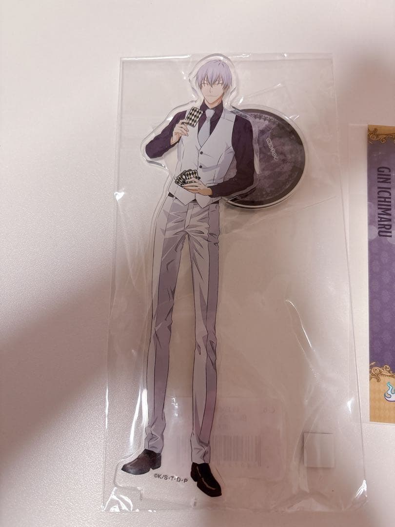 限定】BLEACH 市丸ギン セット（WEBくじ BIGアクスタ・缶バッジ他