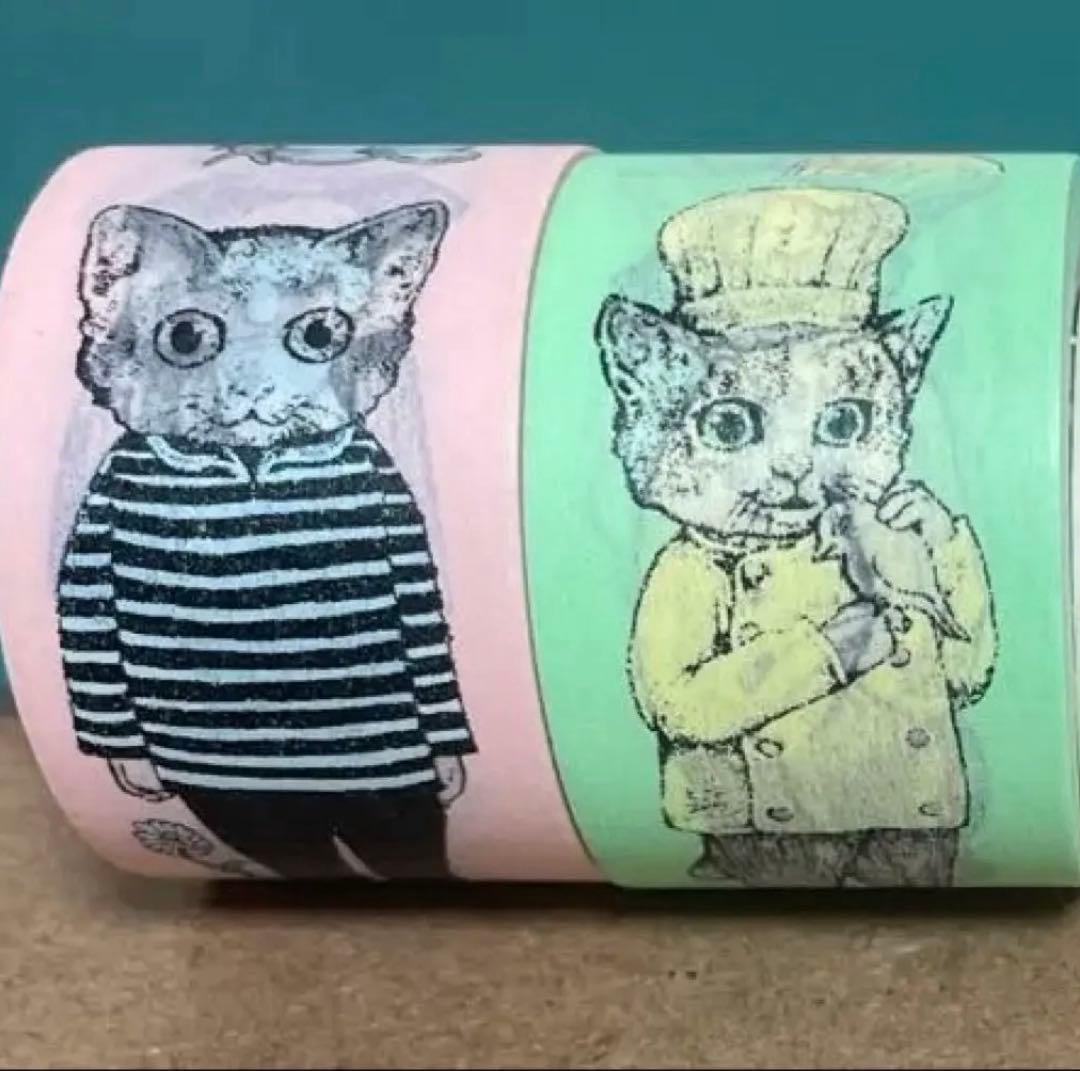 ヒグチユウコ ボリス雑貨店 マスキングテープセット① 5本＋おまけ1本