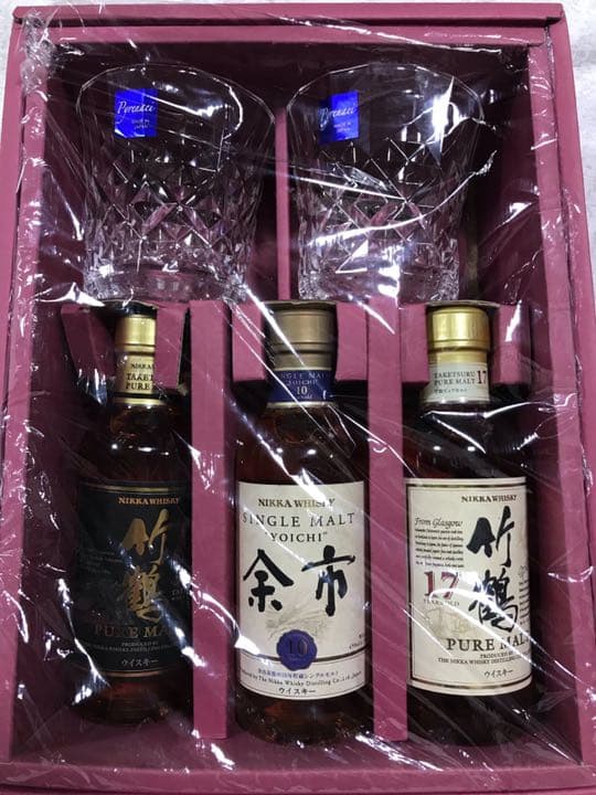 竹鶴ピュアモルト&余市10年各700ml 2本セット