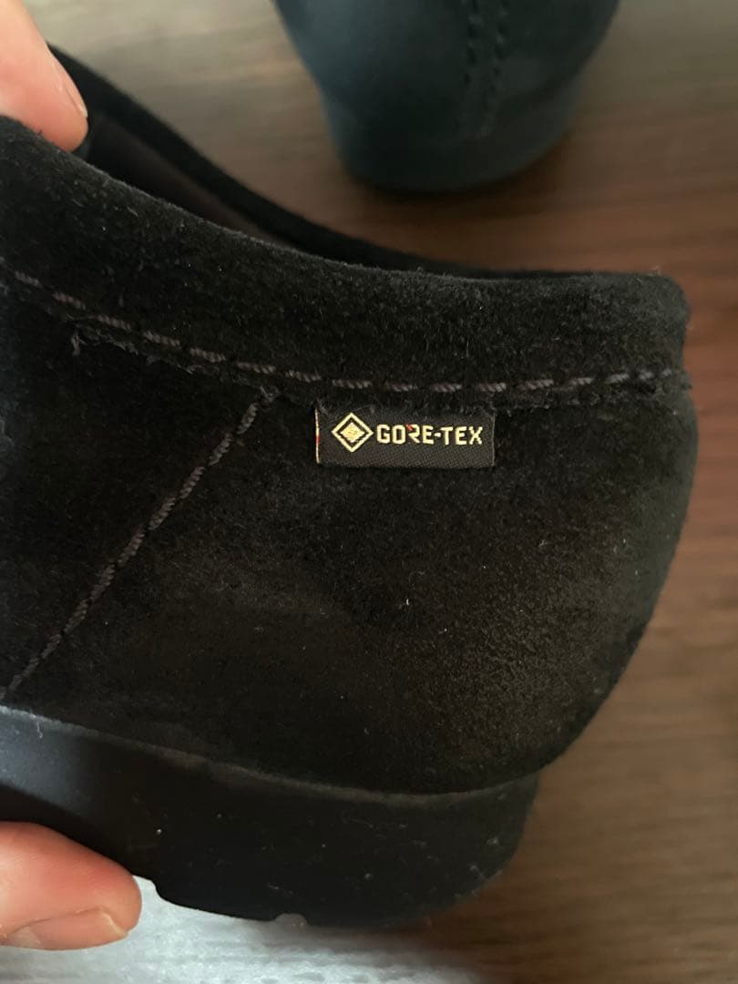 黒 clarks wallabee 26.0cm goretex gtx