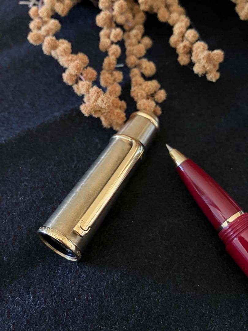 【Cartier】ディアボロ ボールペン ボルドーコンポジット