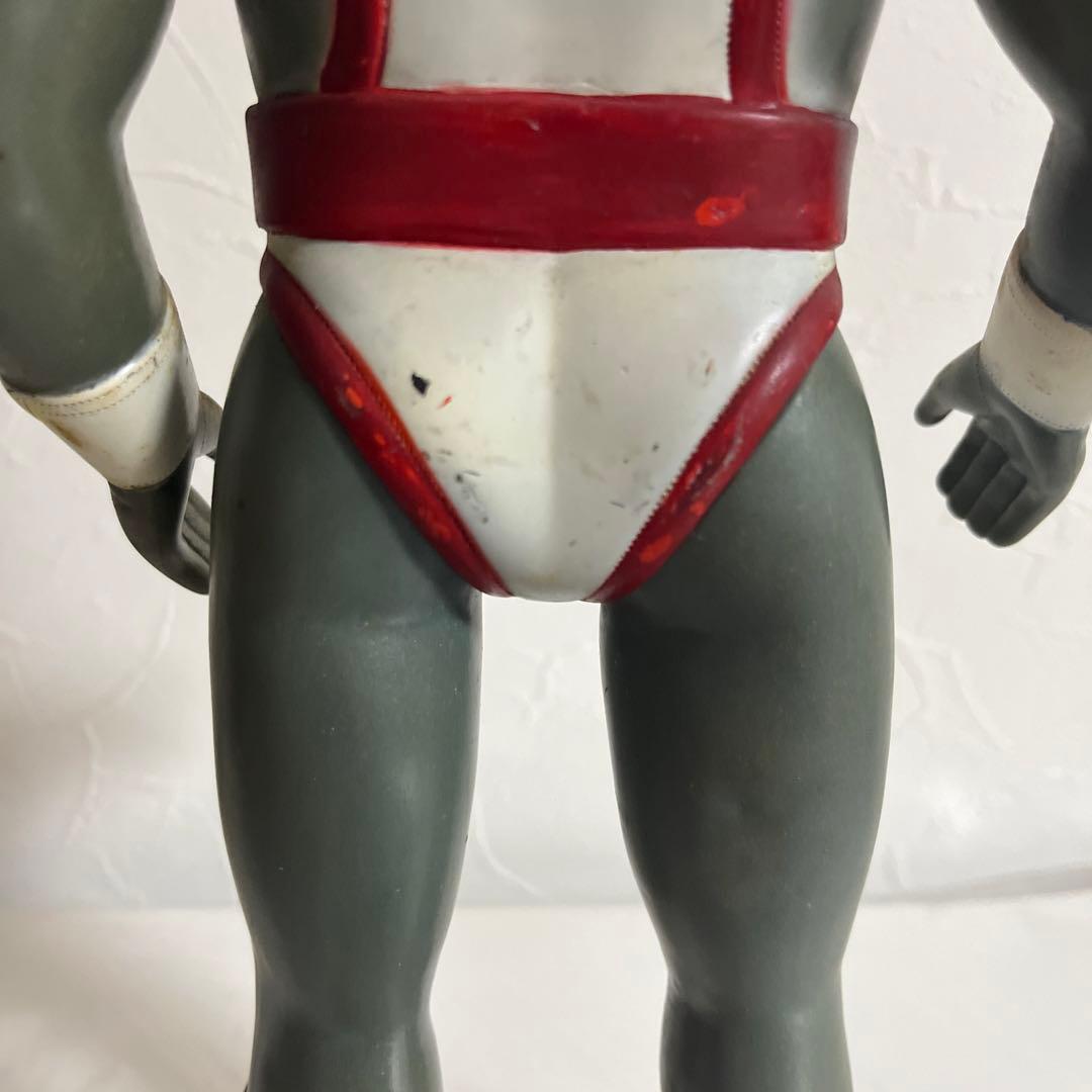 ⚠️超貴重・激レア　シルバー仮面　面取れ　1970年代　昭和レトロ　バンダイ製