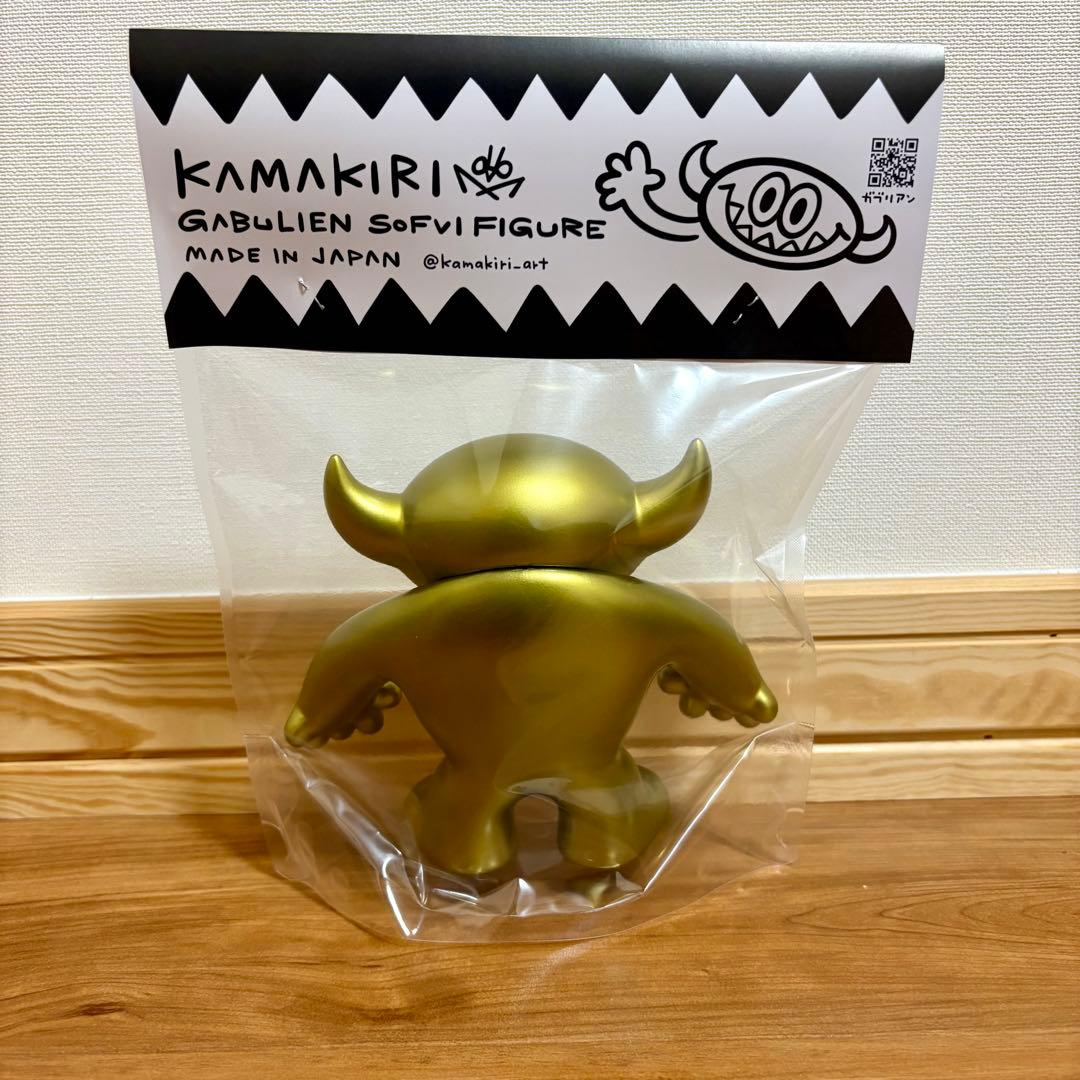 新品未開封】ガブリアン ゴールド ソフビ