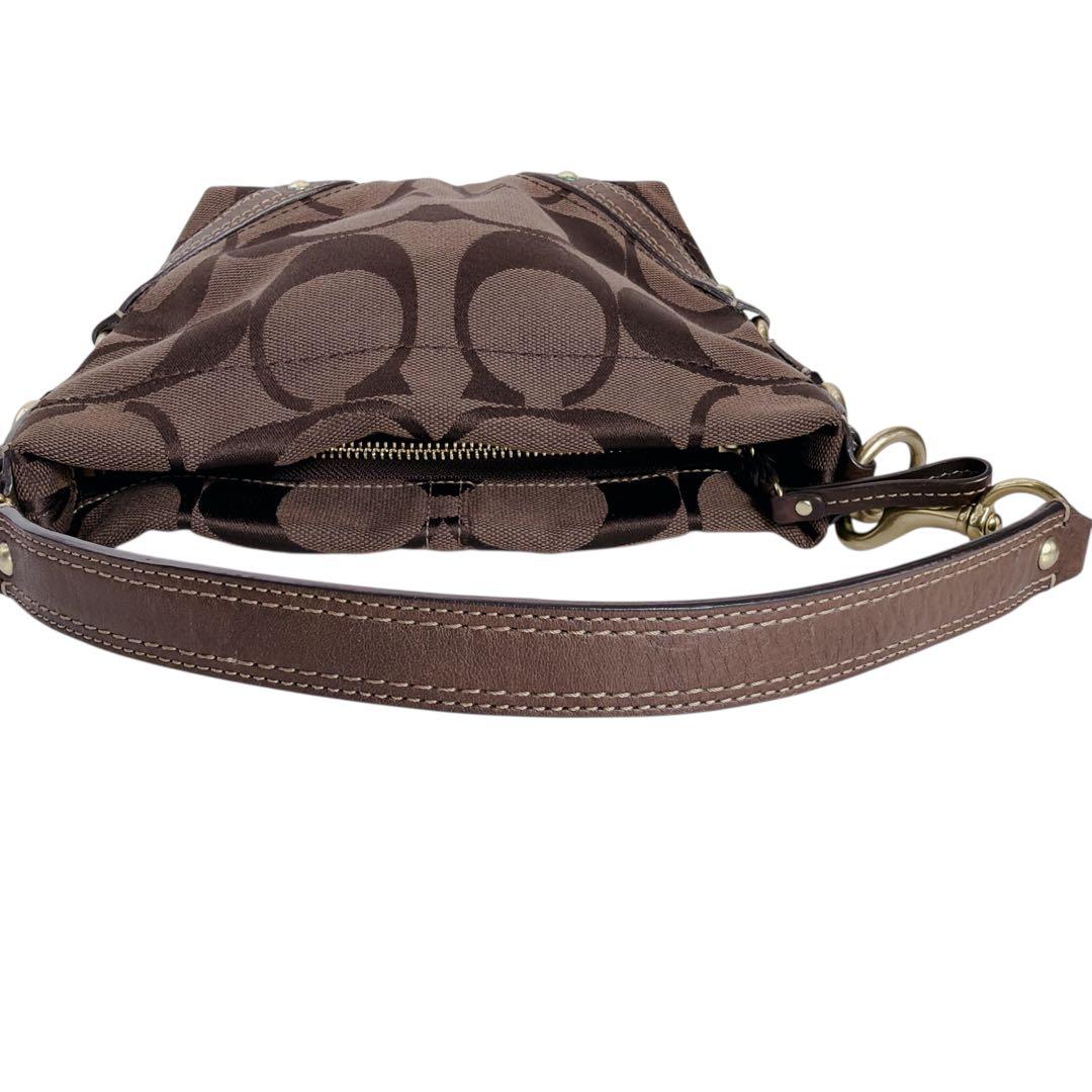美品 COACH アクセサリーポーチ ショルダーバッグ ハンドバッグ