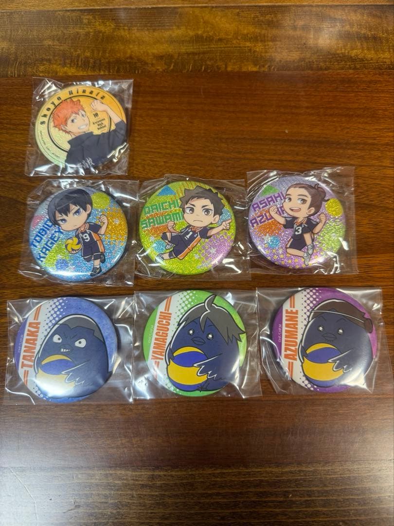 ハイキュー!! 烏野高校 缶バッジ まとめ売り - メルカリ