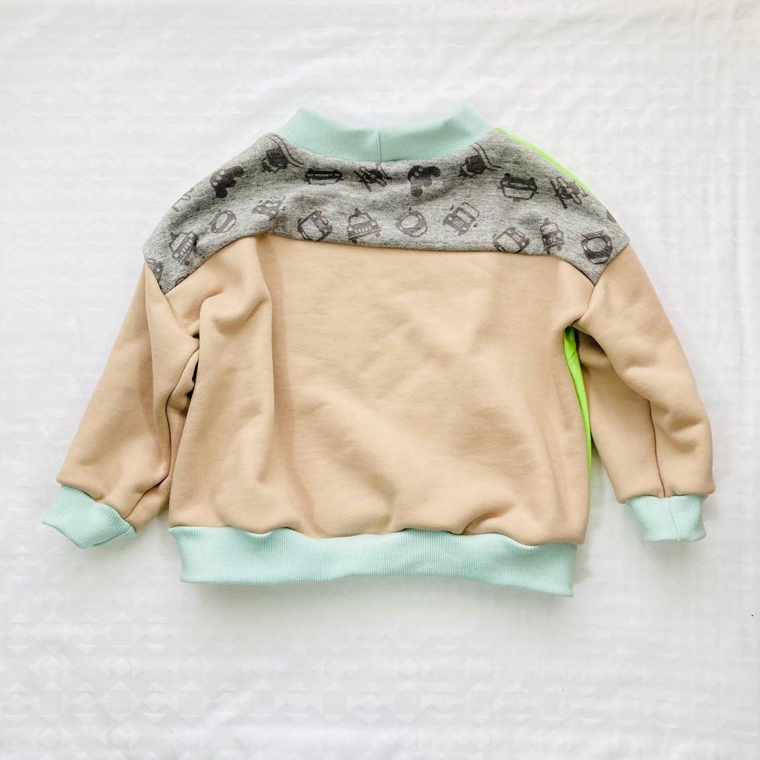 はっぴー　ハンドメイド　子供服　100cm