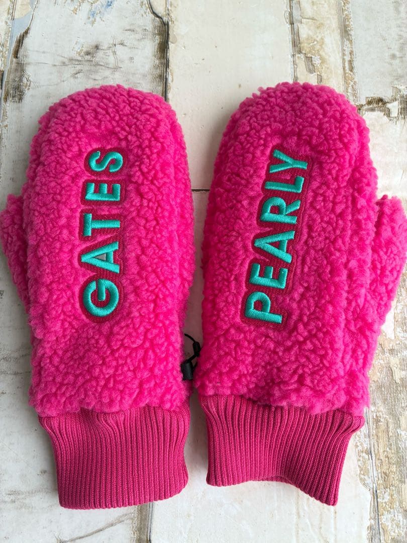 パーリーゲイツ/PEARLY GATES/レディース/手袋/ミトン/ゴルフウエア