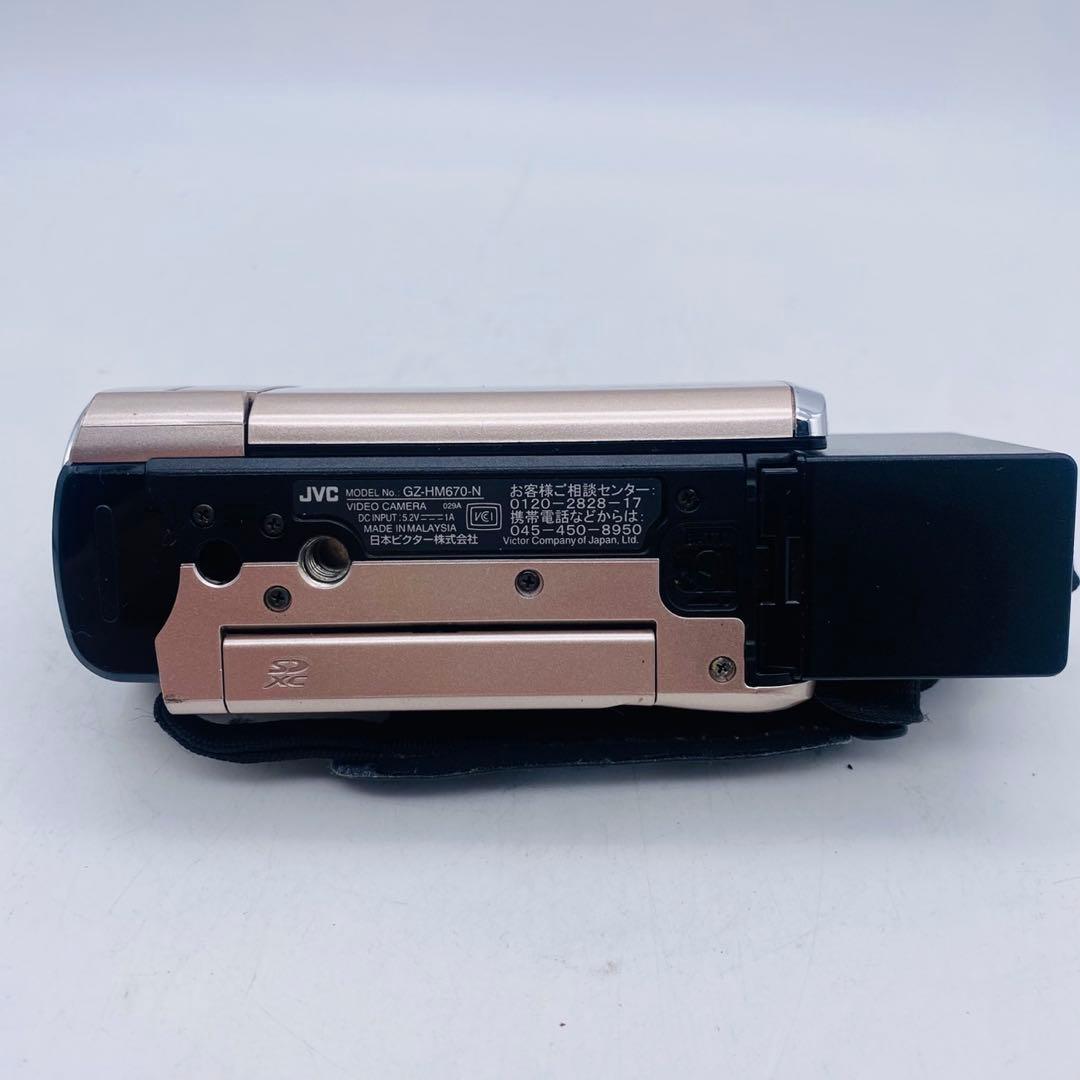 動作確認済み】 JVC GZ-HM670-N ビデオカメラ - メルカリ