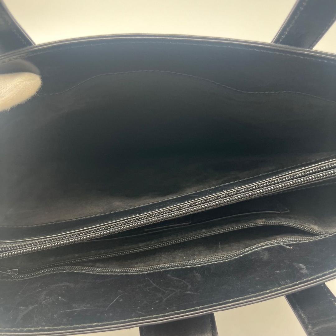 13971✨グッチ ハンドバッグ レザー フラップ 黒 ブラック