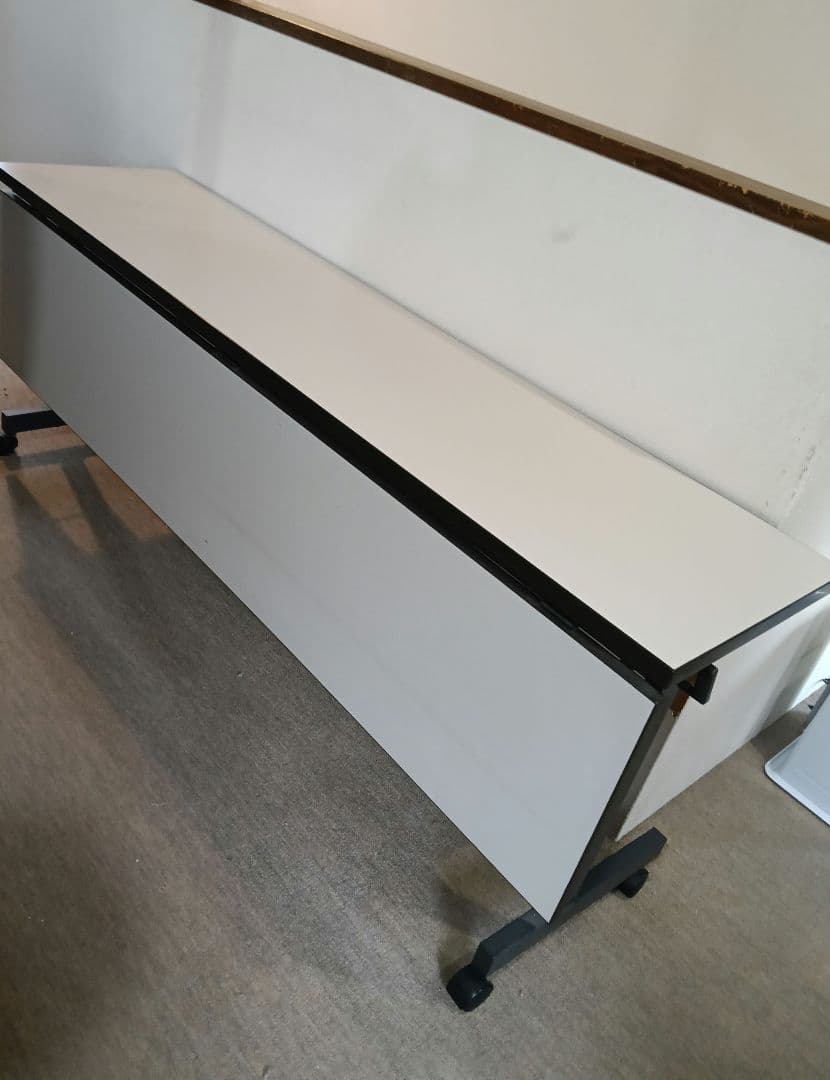 ♥KOKUYOコクヨ　オフィス会議テーブル　幕板付　W1800ホワイト　美品 楽天市場】コクヨ 会議用テーブル KT-220シリーズ 折りたたみ机（長机