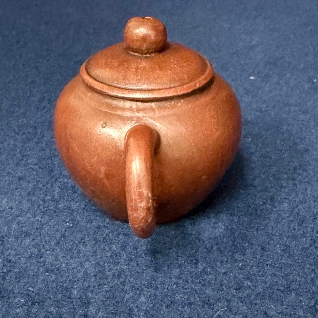 孟臣 明月松間照 急須 朱泥 煎茶 茶道具 茶器 時代 古玩 旧家 蔵出 骨董品