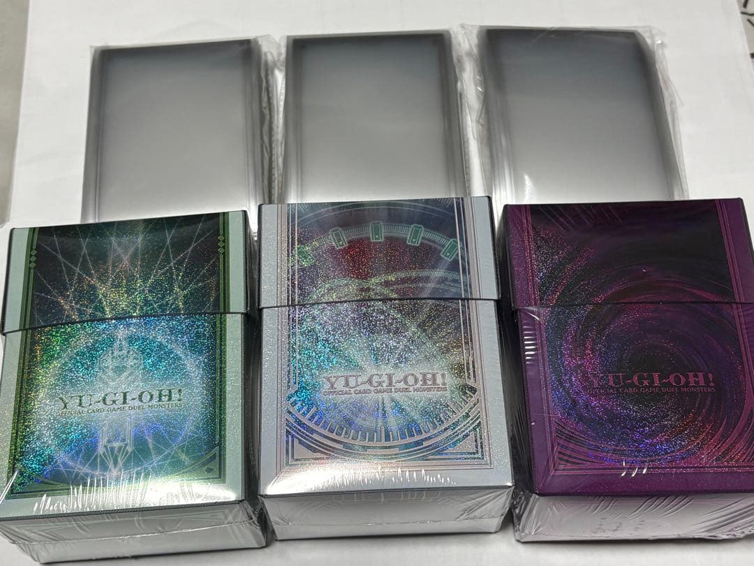 未開封】遊戯王 プリズマティックサモン 特製カードケース3セット(P/S