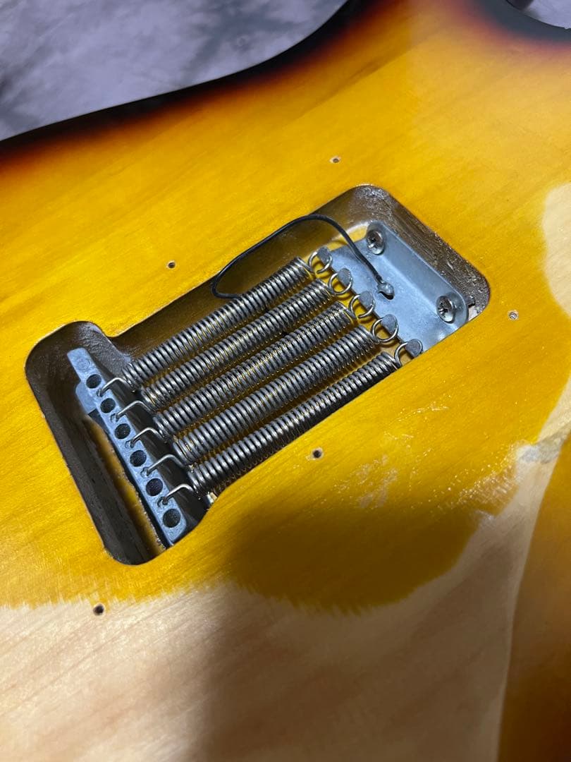 ストラトキャスター ハードレリック加工