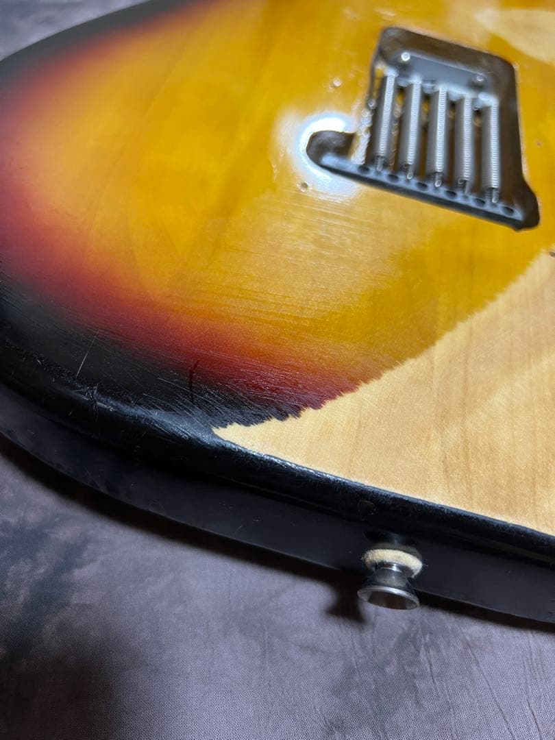 ストラトキャスター ハードレリック加工