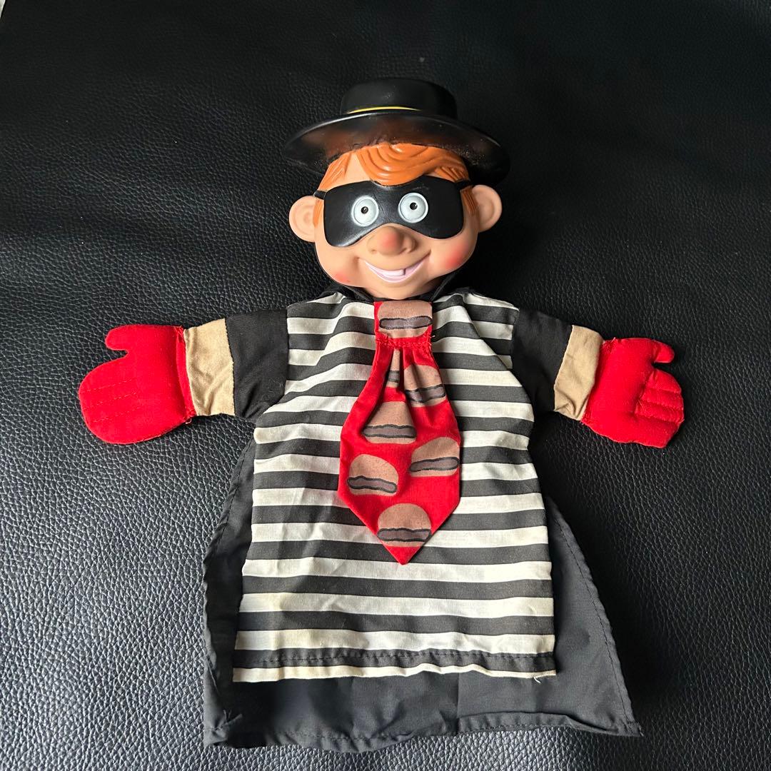 ★マクドナルド　キャラクター　ハンバーグラー　ハンドパペット★